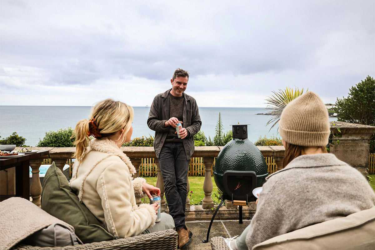 Big Green Egg Chiminea