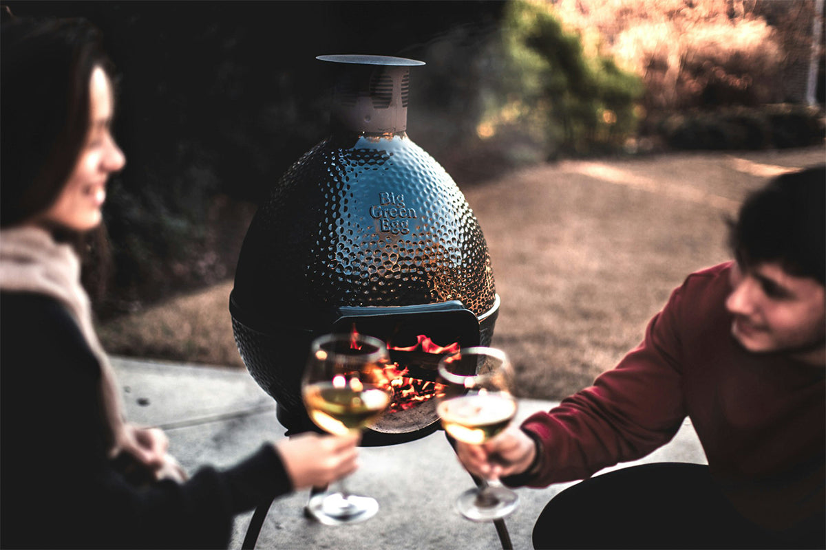 Big Green Egg Chiminea