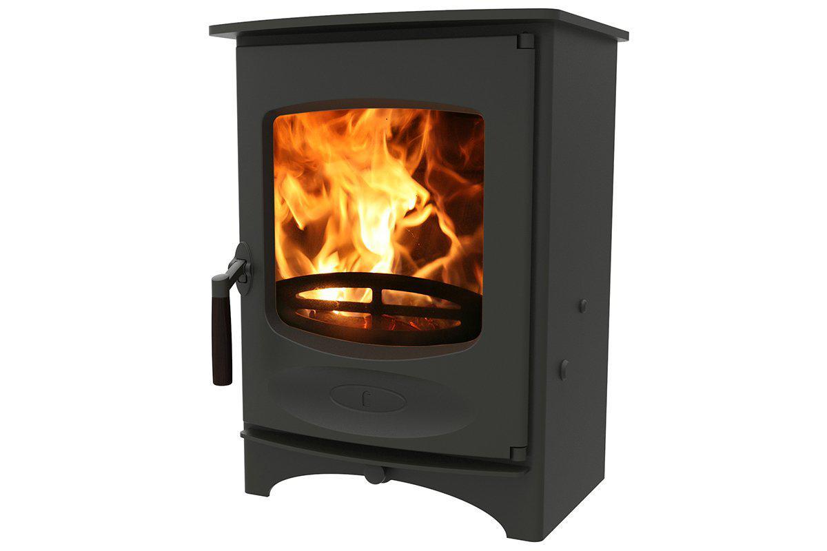 Charnwood C-FOUR BLU Wood Burning Stove-Charnwood Stoves-The Stove Yard