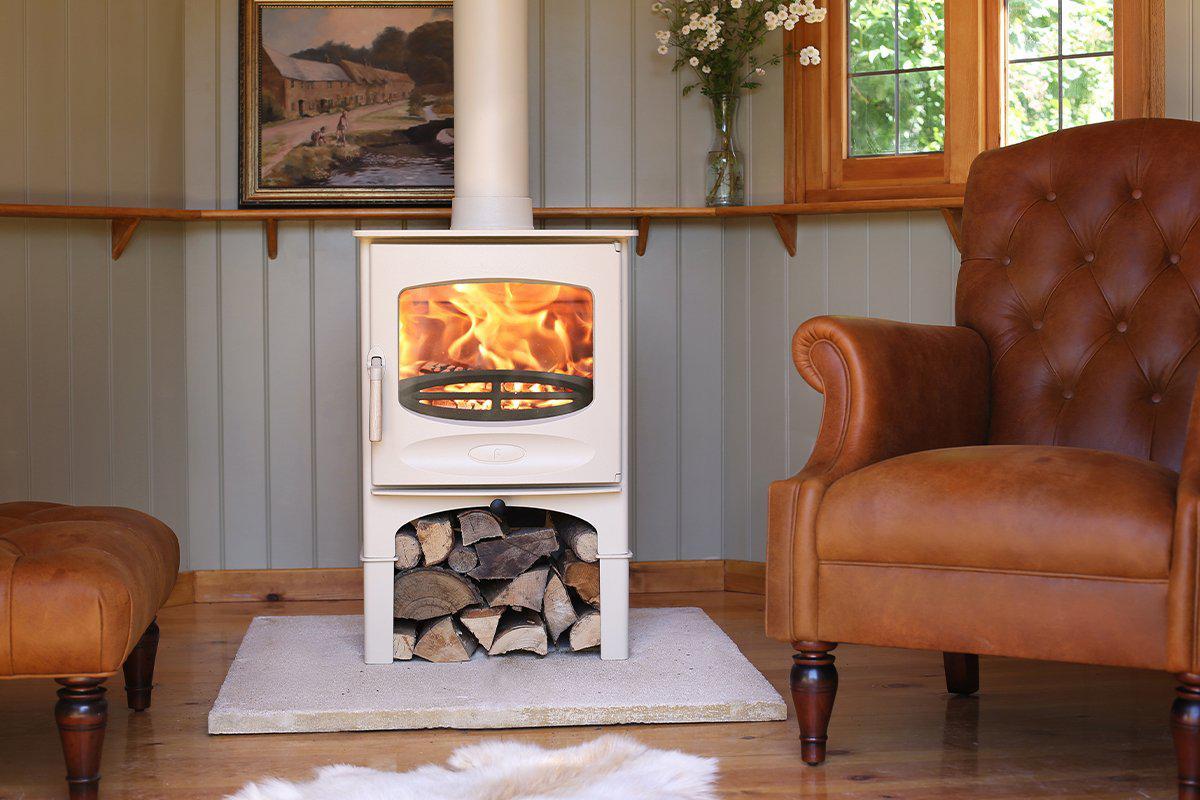 Charnwood C-Five BLU Wood Burning Stove-Charnwood Stoves-The Stove Yard