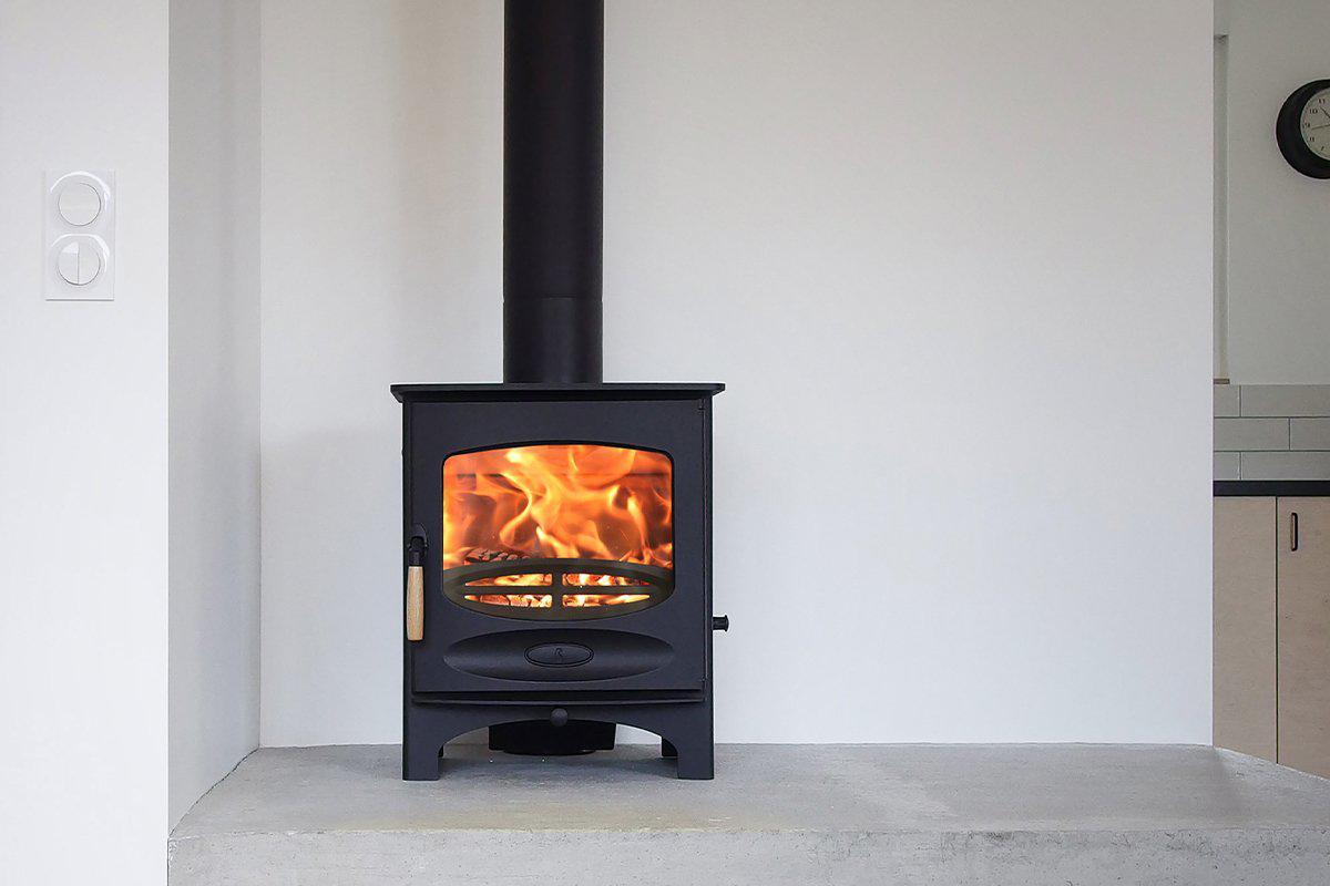 Charnwood C-Five BLU Wood Burning Stove-Charnwood Stoves-The Stove Yard