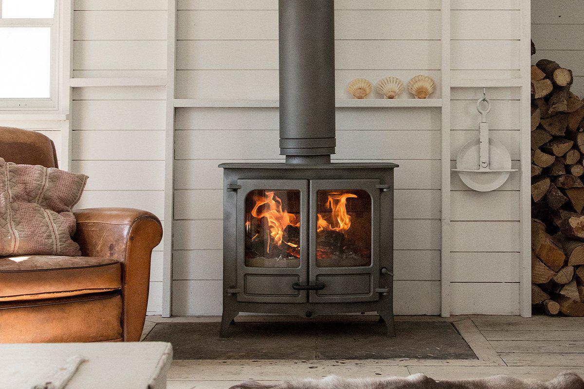 Charnwood Island 3 BLU Wood Burning Stove-Charnwood Stoves-The Stove Yard