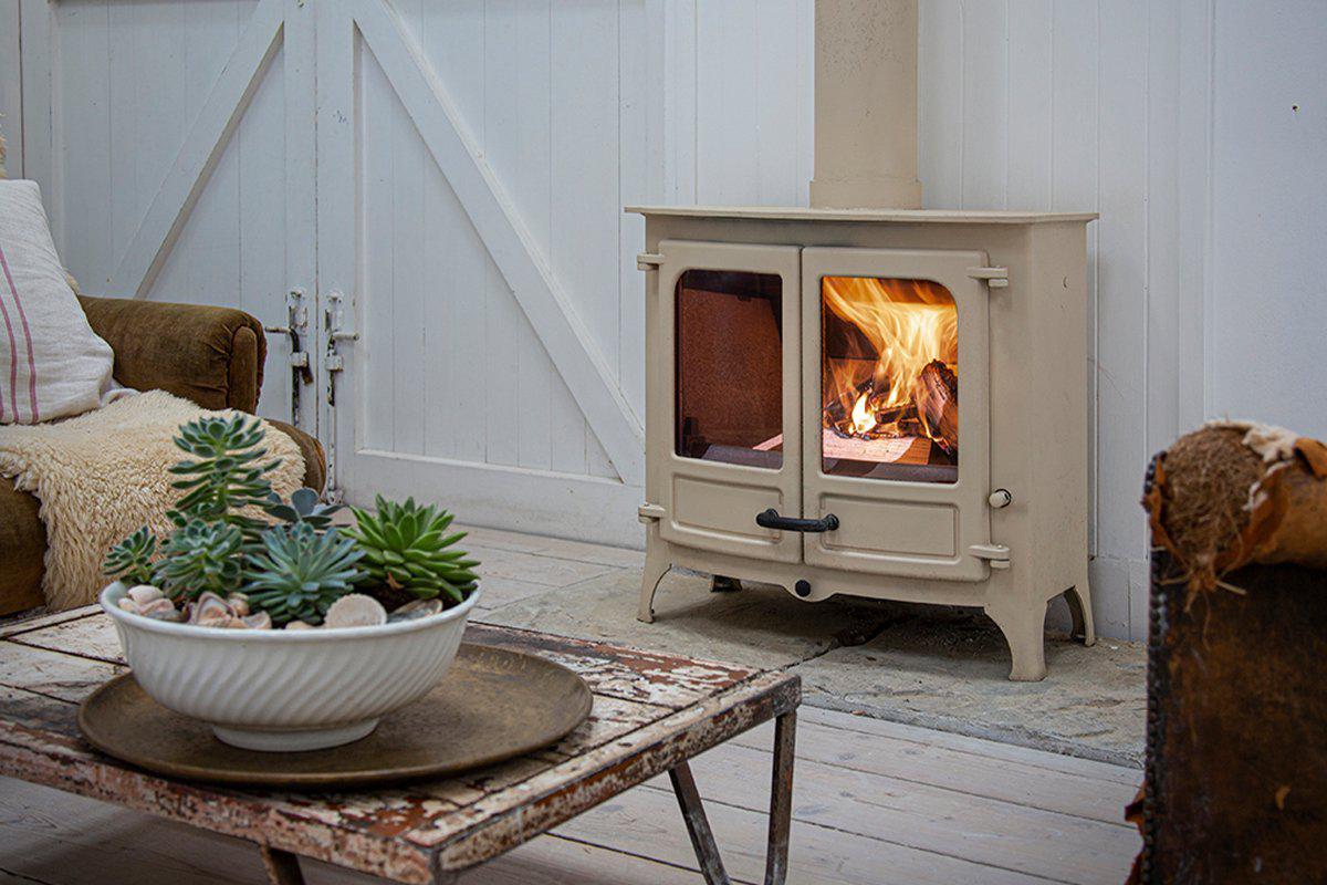 Charnwood Island 3 BLU Wood Burning Stove-Charnwood Stoves-The Stove Yard