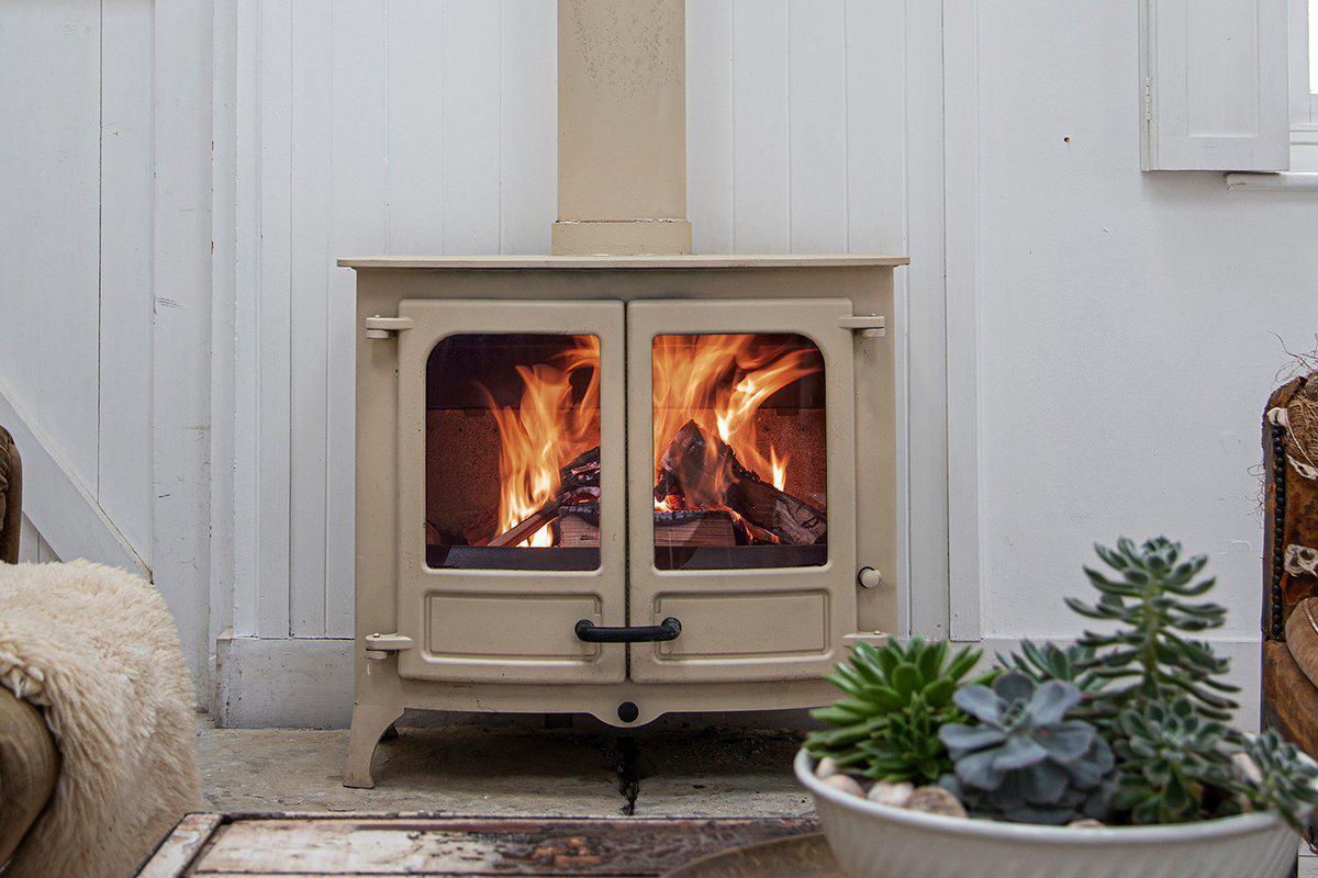 Charnwood Island 3 BLU Wood Burning Stove-Charnwood Stoves-The Stove Yard