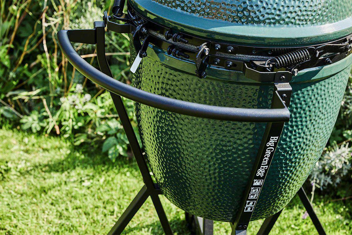 X-Large IntEGGrated Nest + Acacia Shelves-Big Green Egg-The Stove Yard