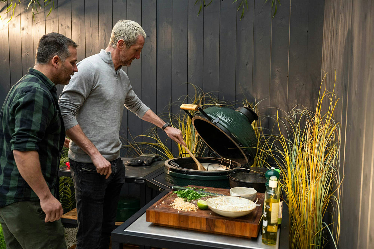 Big Green Egg Corner Modular Nest
